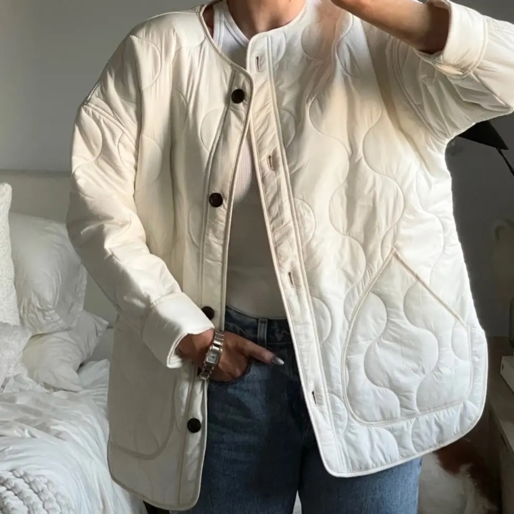 Abercrombie and Fitch quilted jacket